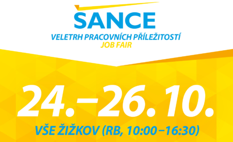 We invite you to the traditional Job Fair ŠANCE – October 24-26, 2023 in the Rajska Building!