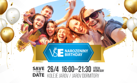 Birthday is here! It will be the biggest festival of VŠE students in 70 years.