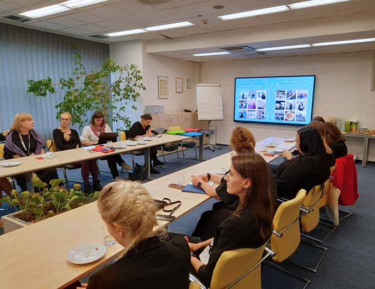 Representatives from the Estonian National Agency and Estonian Universities visited VSE
