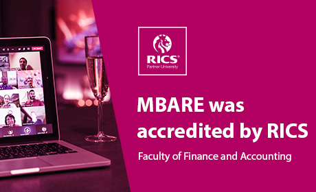 MBA programme – Real Estate Investment, Development and Valuation was first in region to receive prestigious international accreditation