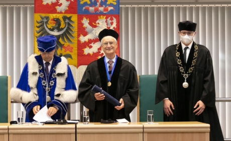 Prague University of Economics and Business Awarded Honorary Doctorate to Robert S. Kaplan, Expert in Strategic Management