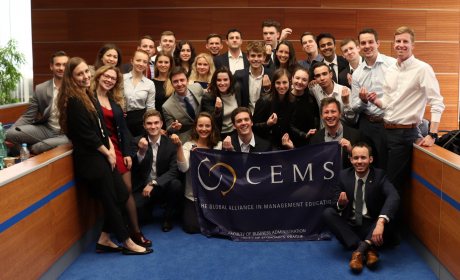 E-application for Master in International Management (CEMS) open till February 28, 2020