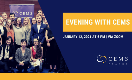 Interested in CEMS Master in International Management study programme? Join us online for Evening with CEMS /12. 1. 2021/