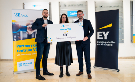 Ernst & Young has become a Partner of VŠE until the end of 2026.
