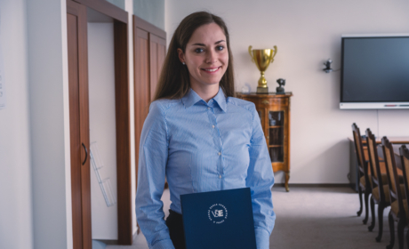 Rector Dvořák appointed Dr. Adéla Zubíková as Dean of the Faculty of Economics