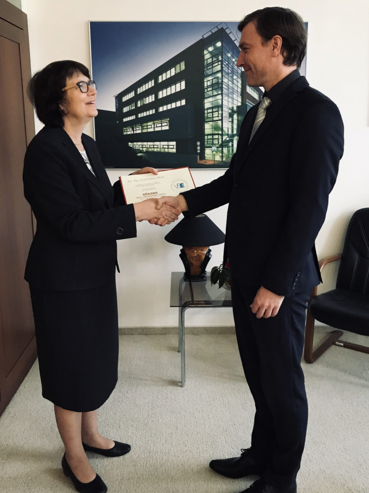 Josef Taušer was appointed the Dean of the Faculty of International Relations
