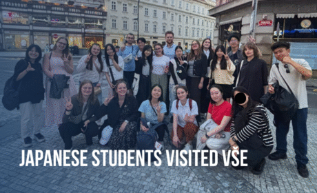 Japanese high school students visited VŠE