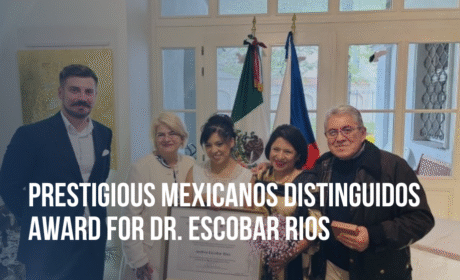 Prestigious ´Mexicanos Distinguidos´ Award for Dr. Andrea Escobar Rios