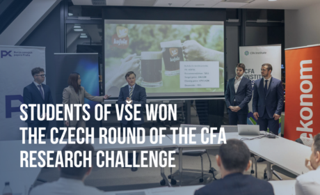 From the Classroom to the Capital Markets: Students of the VŠE Won the Czech Round of the CFA Research Challenge