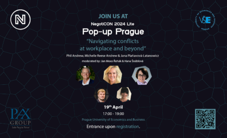 NegotiCON Pop-Up in Prague at VŠE /19 April 2024/