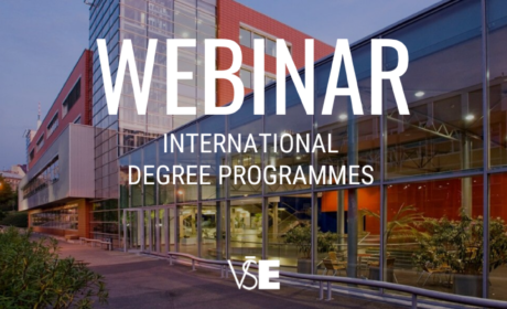 Webinars on English-taught bachelor programmes at VŠE