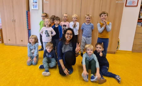 International students visited VSE kindergarten