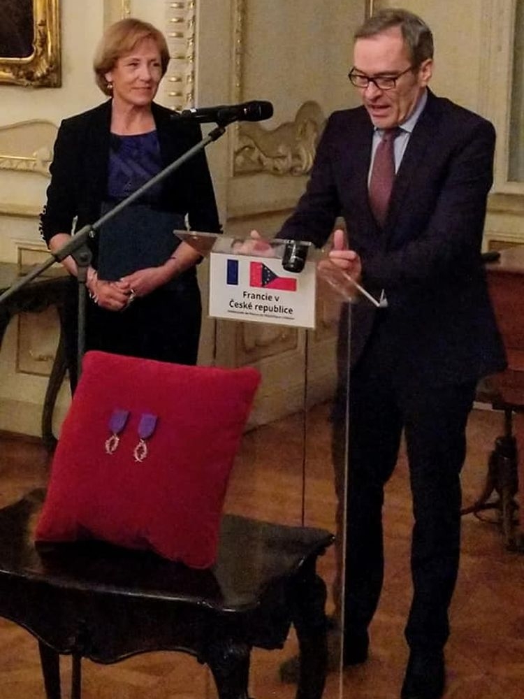 Prof. Jana Fibírová has been awarded the French State Decoration