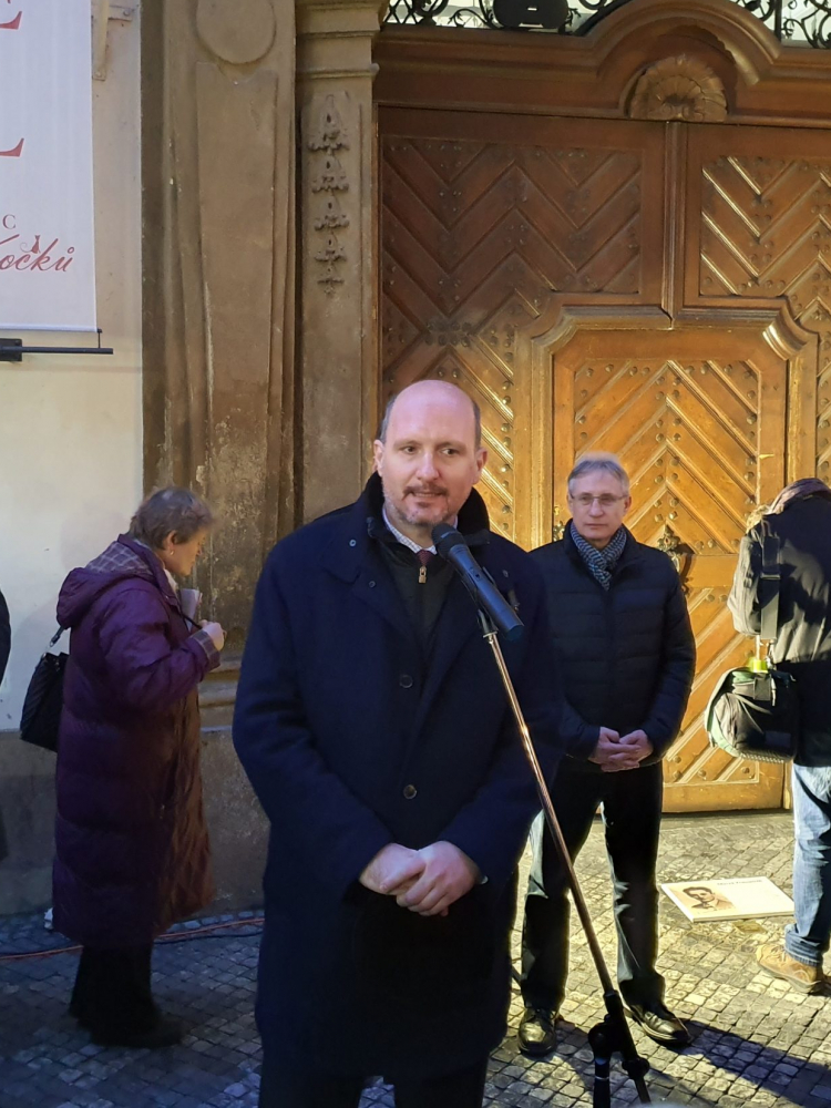 University of Economics, Prague commemorates Marek Frauwirth and events of 1939