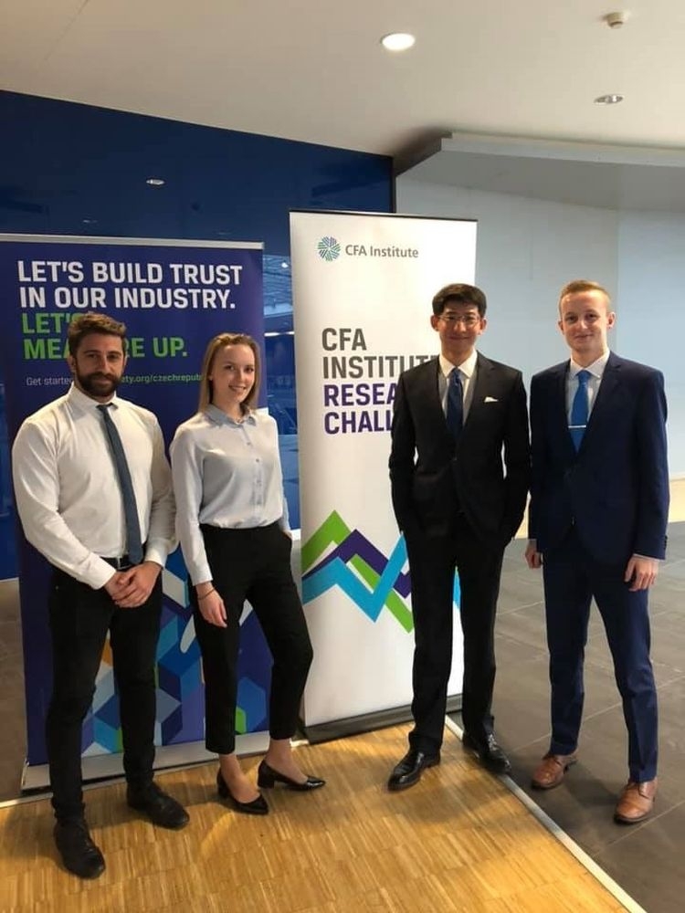 MIFA students participated in the CFA Research Challenge