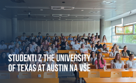 Američtí studenti z The University of Texas at Austin na VŠE