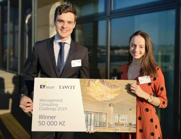 Studenti FMV vyhráli soutěž Management Consulting Challenge 2019