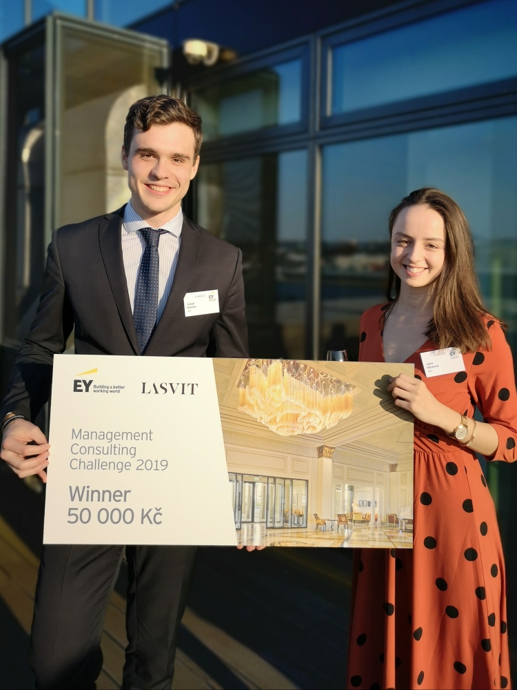 Studenti FMV vyhráli soutěž Management Consulting Challenge 2019
