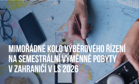 Vyjeď s VŠE do zahraničí: Mimořádné kolo výběrového řízení na semestrální výměnné pobyty v zahraničí v LS 2026