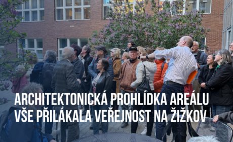 Architektonická prohlídka areálu VŠE přilákala veřejnost na Žižkov
