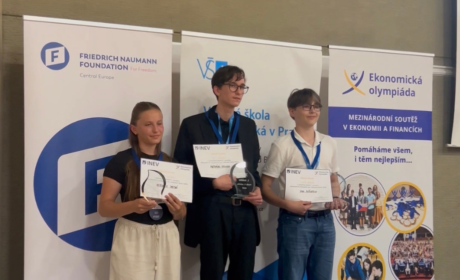 Finále Ekonomické olympiády pro základní školy na VŠE