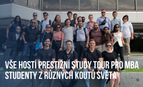 VŠE hostí mezinárodní skupinu MBA studentů v rámci prestižní Study Tour