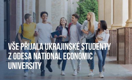VŠE přijala 6 ukrajinských studentů z Odesa National Economic University