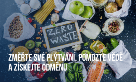 Změřte své plýtvání, pomozte vědě a získejte odměnu v hodnotě minimálně 1500 Kč