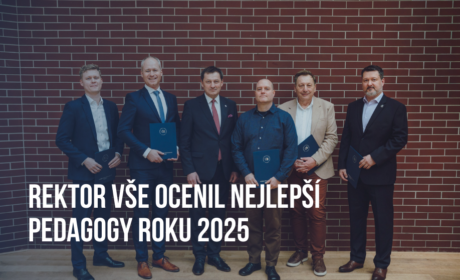Rektor VŠE ocenil nejlepší pedagogy roku 2025