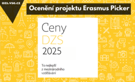 VŠE v Praze oceněna v rámci 8. ročníku “Ceny Domu zahraniční spolupráce”