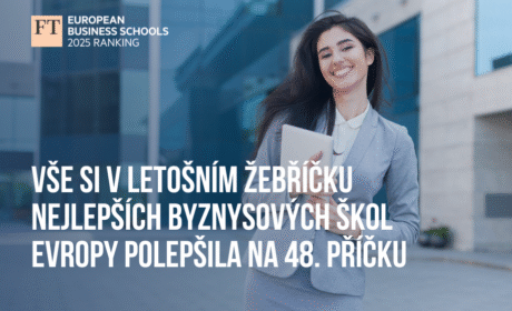 Financial Times: VŠE si v letošním žebříčku nejlepších byznysových škol Evropy polepšila na 48. příčku