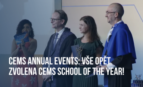 CEMS Annual Events: VŠE opět zvolena CEMS School of the Year!