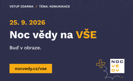 Noc Vědy na VŠE – 25. 9. 2026