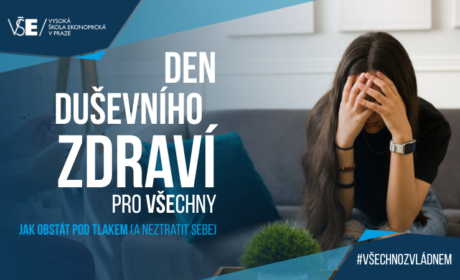 Den duševního zdraví: 8. dubna na VŠE