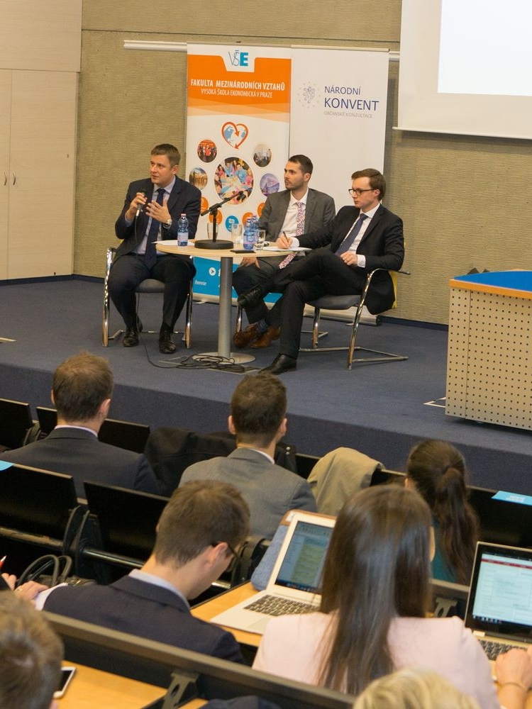 Na FMV proběhla debata o budoucnosti Evropy s ministrem zahraničních věcí