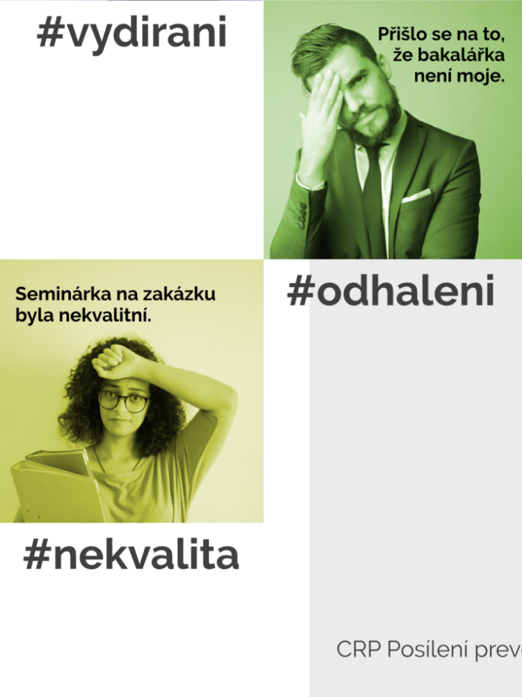 Webináře a příručky pro studenty i akademiky upozorňují na problematiku plagiátorství