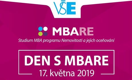 Den otevřených dveří MBA programu Nemovitosti a jejich oceňování /17. 5./