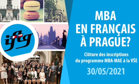 Uzávěrka přihlášek do francouzsko-českého programu MBA_Master Management et Administration des Entreprises/30. května 2021