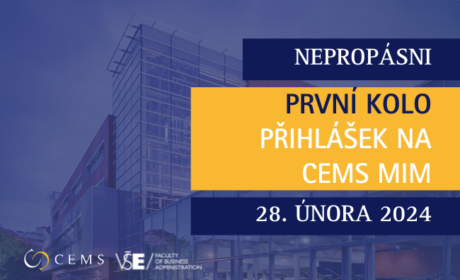 Blíží se uzávěrka přihlášek do 1. kola přijímacího řízení na CEMS MIM /28.2. 2024/